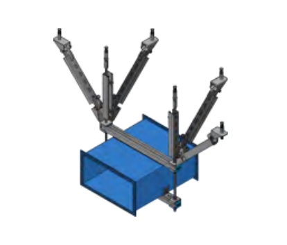 风管侧纵向抗震支架