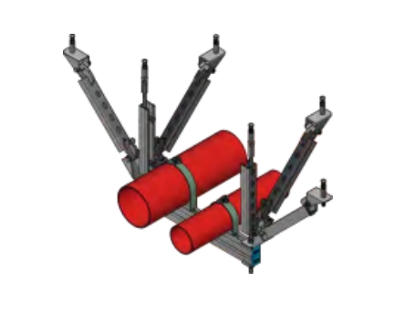 水管侧纵向抗震支架